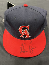 Nolan Ryan Signed California Angels Hat JSA