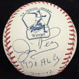 Jim Perry 1970 AL Cy Young Signed CY Logo Baseball JSA