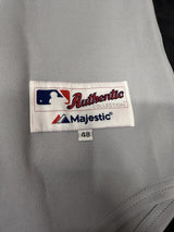 Mike Trout Signed Authentic Angels Throwback TBTC Jersey MLB Holo