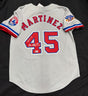 Pedro Martinez 97 NL CY HOF 15 Signed Authentic Expos Mitchell & Ness Beckett