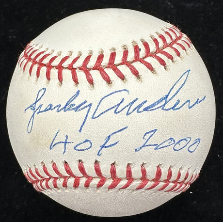 Sparky Anderson HOF 2000 Signed Baseball PSA/DNA