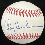 Rickey Henderson Signed Baseball JSA Witness 