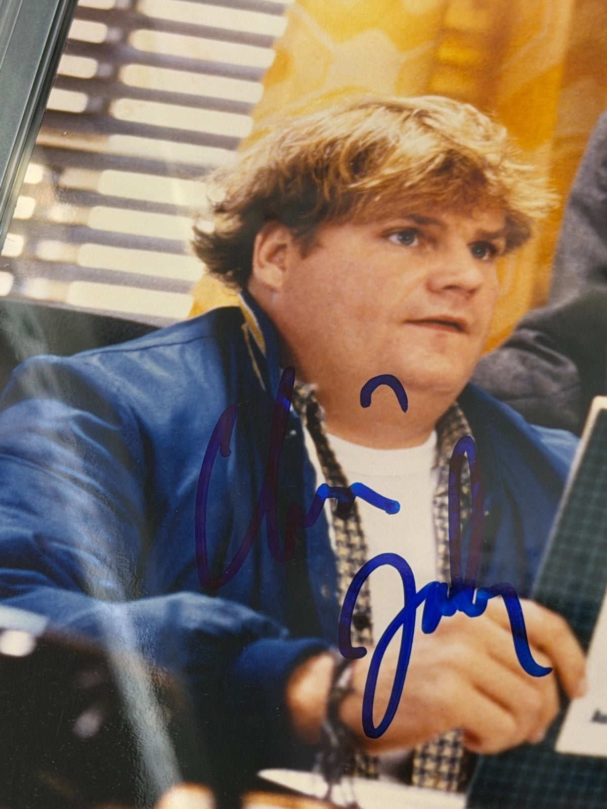 Chris Farley & David Spade Dual-Signed Tommy Boy 8x10 Photo JSA PSA/DNA LOA