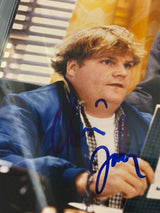 Chris Farley & David Spade Dual-Signed Tommy Boy 8x10 Photo JSA PSA/DNA LOA