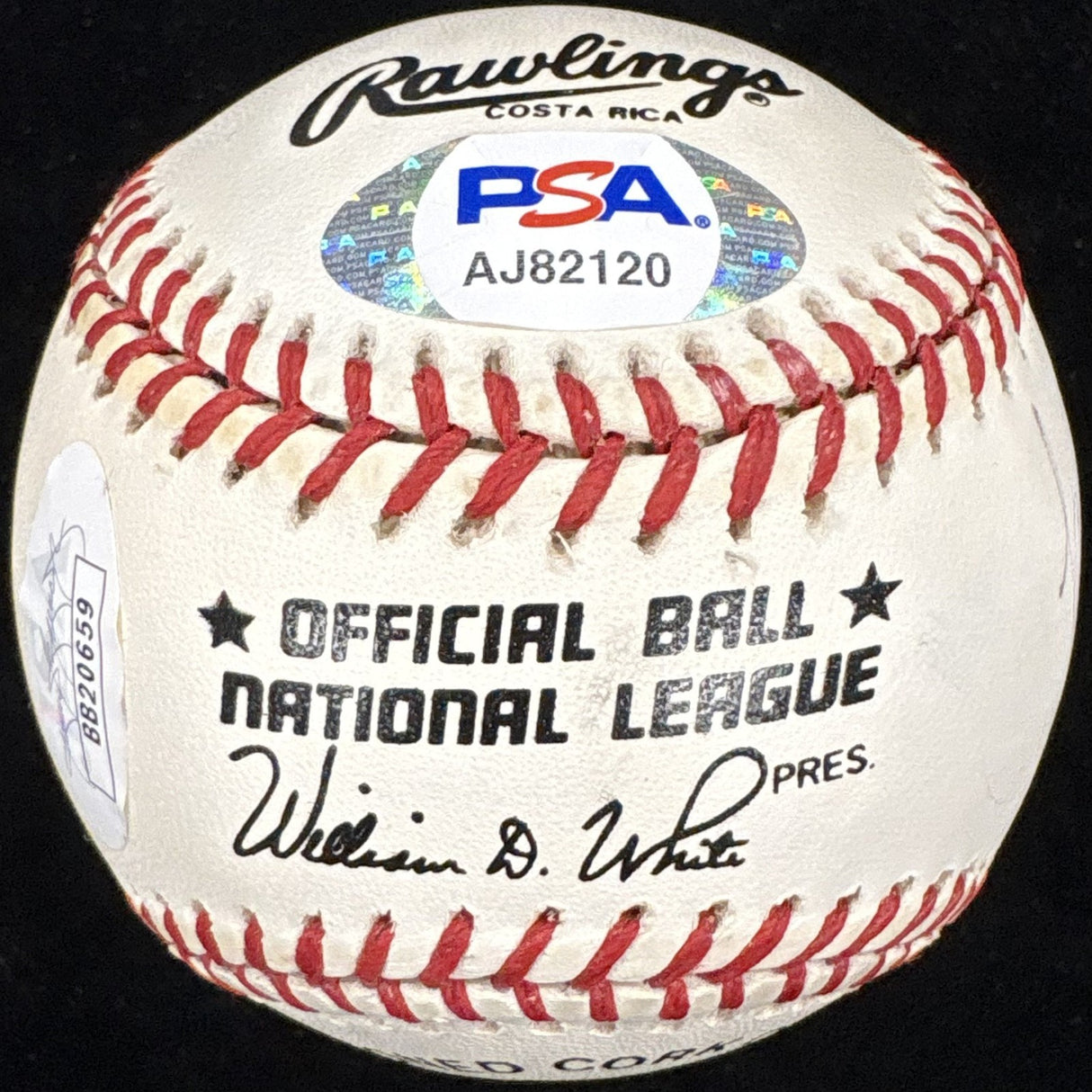 Jane Fonda Signed Baseball PSA/DNA