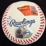 Will Smith 2025 World Series Game 7 GWHR Signed Logo Baseball MLB Holo Fanatics