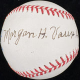 Morgan H. Vaux AVG Signed Baseball Flying Tigers PSA/DNA