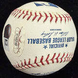 Yogi Berra MVP 51 54 55 HOF 72 #8 Signed Baseball JSA Holo Only 