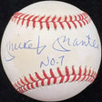 Mickey Mantle No. 7 signed Baseball Upper Deck Hologram UDA