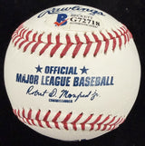 Robert Bob Gibson HOF 81 Signed Full Name Baseball Beckett Hologram 
