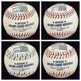 Roger Clemens Red Sox Blue Jays Yankees Astros Signed Logo Baseball Set Tristar