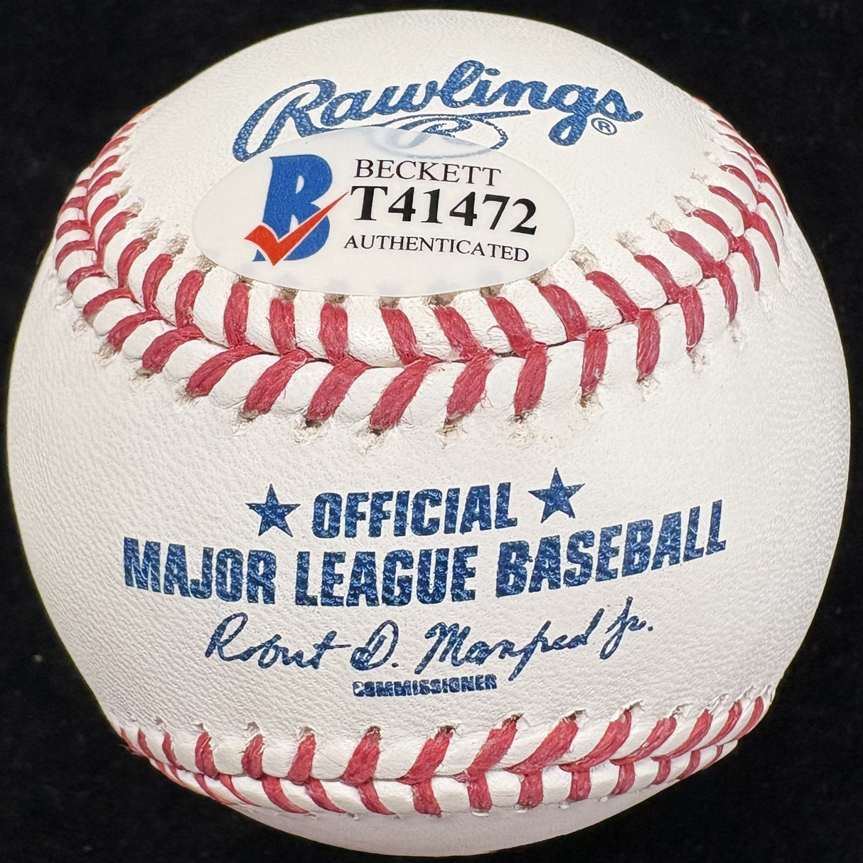 Jared Goff Signed Baseball Beckett Holo 
