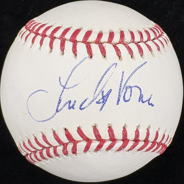 Lindsey Vonn Signed Baseball JSA 