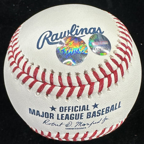 Ichiro Suzuki 3-21-19 Signed 2019 Opening Series Logo Baseball Steiner Sports 