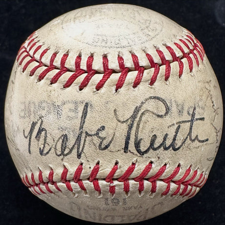 Babe Ruth 1939 New York Giants Signed Baseball PSA/DNA JSA Beckett LOA