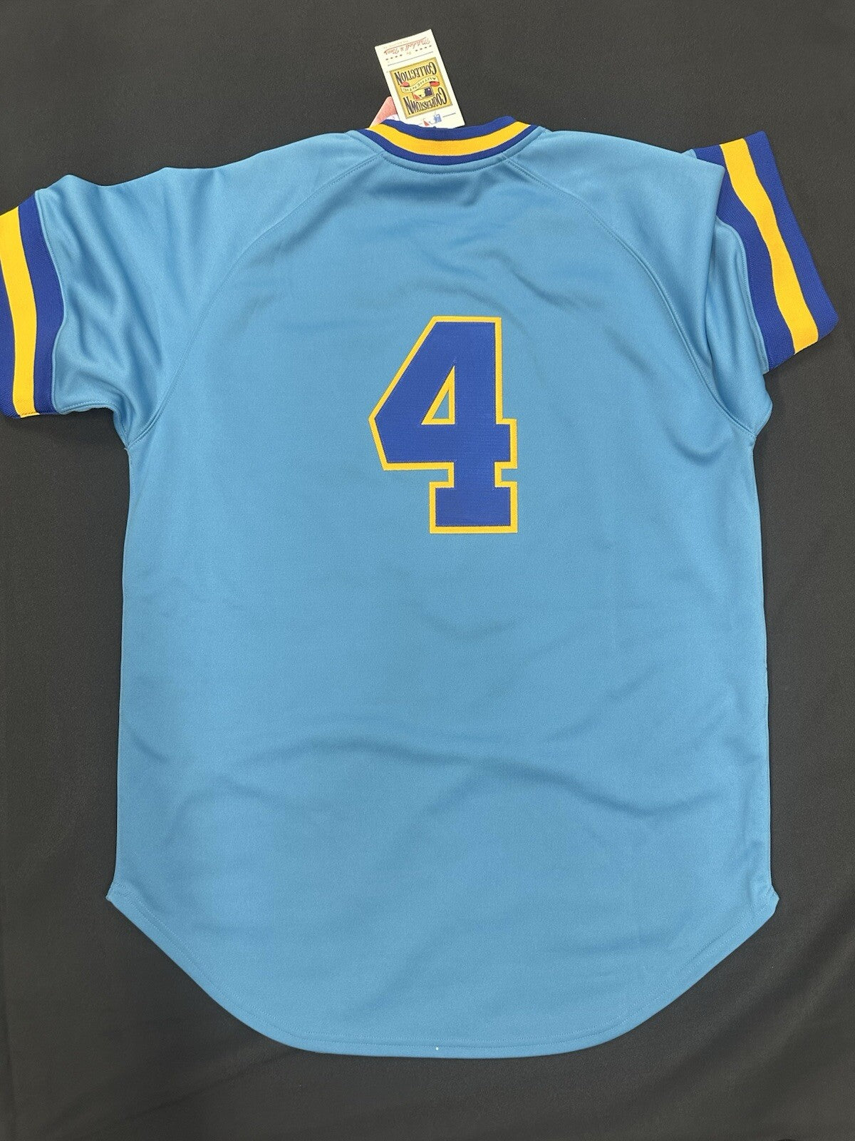 Paul Molitor 3319 Hits HOF 04 Signed Authentic Brewers Mitchell Ness Jersey JSA