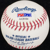 Thomas Ian Nicholas Rookie of the Year Signed Baseball PSA/DNA 