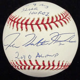 Joshua Holt (Josh) Hamilton Full Name 2010 AL MVP Signed Stat Baseball BAS