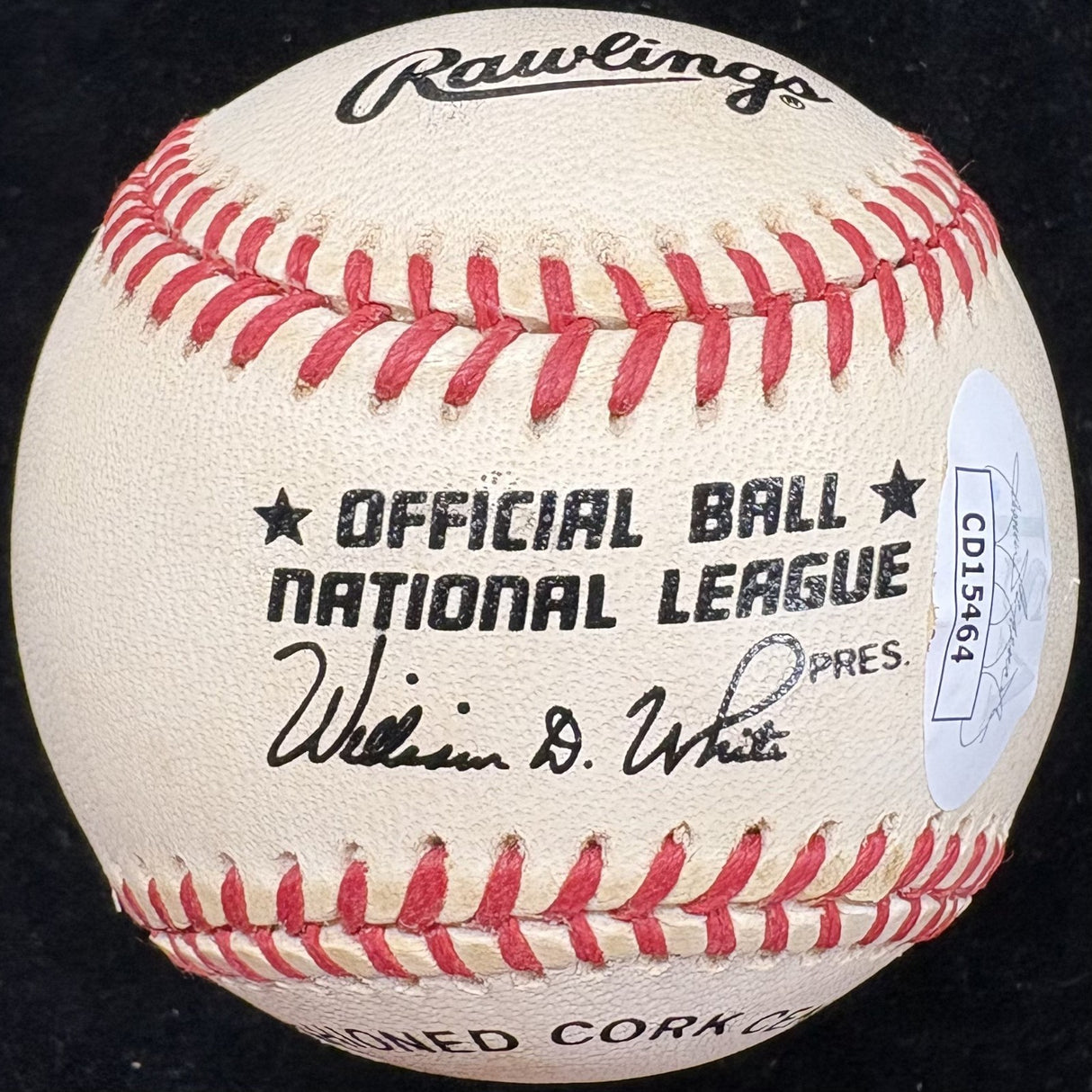 Dave DeBusschere Basketball HOF 82 Signed Baseball JSA