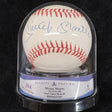 Mickey Mantle Signed Baseball Beckett Encapsulated Graded 9