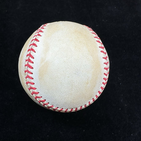 Willie Mays Signed Jackie Robinson Day Logo Baseball JSA