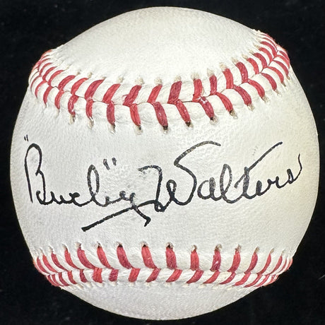 Bucky Walters Single Signed Baseball JSA LOA