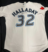 Roy Halladay Signed Blue Jays Authentic Majestic Jersey PSA/DNA LOA