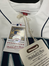 Ichiro Suzuki 01 ROY/MVP Sogned Authentic Mariners Mitchell Ness Jersey IS Holo