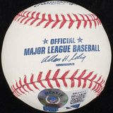Alan Bean Apollo 12 Moonwalker Signed Baseball Beckett BAS
