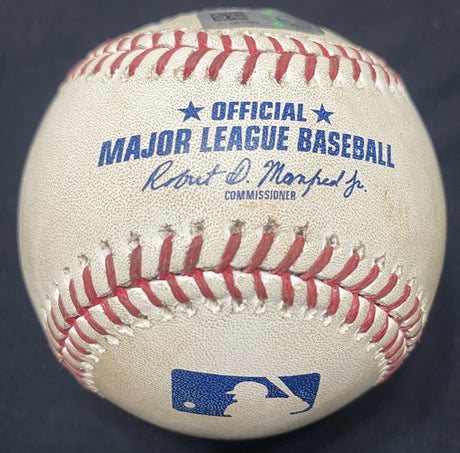 Adrian Beltre Game Used Career Hit 3,029 2 RBI Double Baseball MLB Holo Rangers