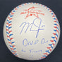 Mike Trout DNP Due To Injury :( Signed 2017 All Star Game Logo Baseball MLB Holo