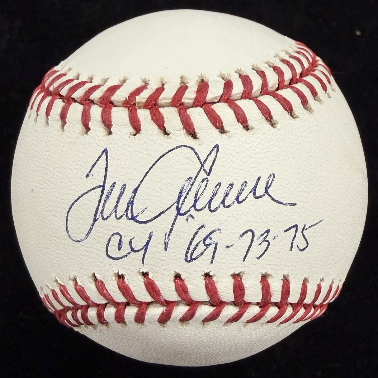 Tom Seaver 69 73 75 Signed NL Cy Young JSA Hologram
