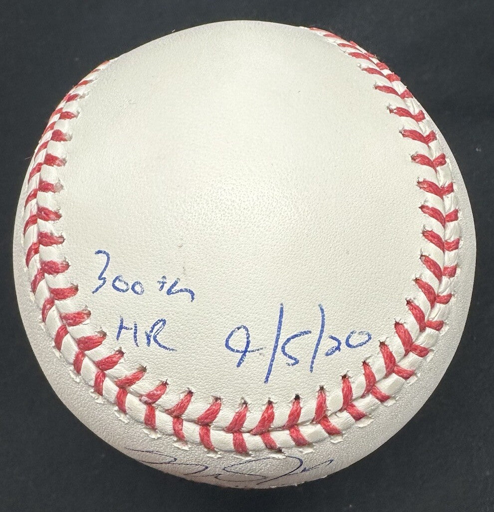 Mike Trout Angels All Time HR Leader Signed Baseball MLB Holo 