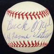 Buck O’Neil Hall of Fame Veterans Comm Signed Baseball JSA