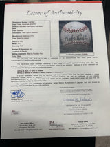 Babe Ruth 1939 New York Giants Signed Baseball PSA/DNA JSA Beckett LOA