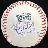 Ichiro Suzuki 3-21-19 Signed 2019 Opening Series Logo Baseball Steiner Sports 