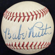 Babe Ruth Single Signed OAL Harridge Baseball JSA LOA PSA Graded 8 Signature