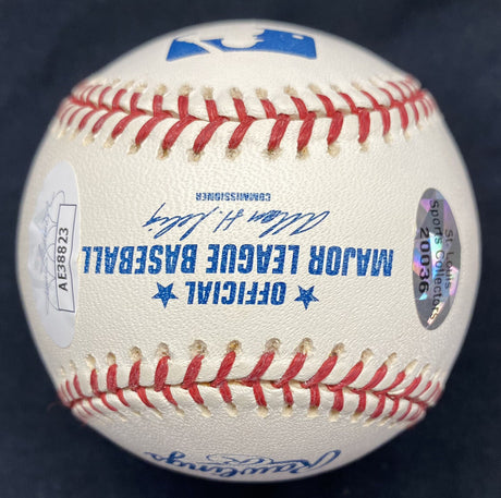 Dock Ellis NH 6-12-70 Signed No Hitter Baseball JSA