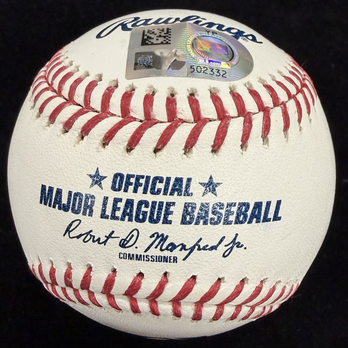 Buster Posey 2010 NL ROY Signed Stat Baseball MLB Holo
