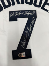 Ivan “Pudge” Rodriguez HOF 2017 Signed Authentic Majestic Tigers Jersey Beckett
