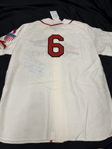 Stan Musial HOF 1969 Signed Authentic M&N Cardinals Stat Jersey Upper Deck UDA