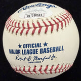 Bill Mazeroski 1960 World Series Game 7 GWHR Signed Stat Baseball JSA