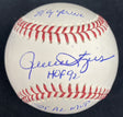 Rollie Fingers HOF 92 81 Cy Young 81 AL MVP Signed Baseball JSA Witness