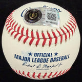 Carlos Beltran Señor Octubre Signed Nickname Baseball Beckett Witness Holo