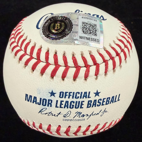 Carlos Beltran Señor Octubre Signed Nickname Baseball Beckett Witness Holo