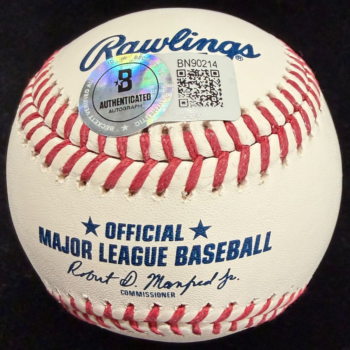 Harold Douglas Baines Hall of Fame 2019 Full Name Signed Baseball Beckett