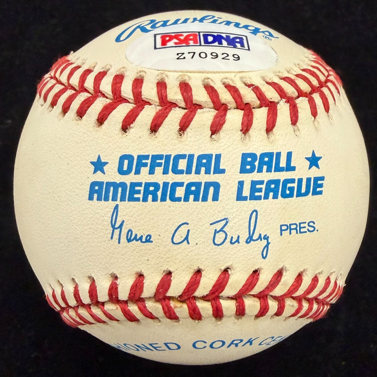 Charlton Heston Signed OAL Baseball PSA/DNA