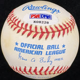 Payne Stewart Signed Baseball PSA/DNA