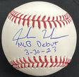 Jordan Walker MLB Debut 3-30-23 Signed Baseball MLB Holo Fanatics 