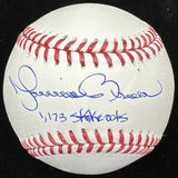 Mariano Rivera 1,173 Strikeouts K’s Signed Baseball Beckett Witness Holo